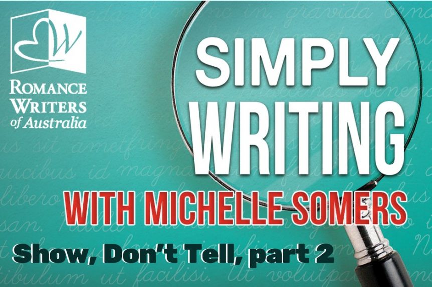 SIMPLY WRITING - Show, Don't Tell part 2